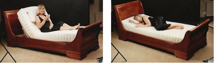 ORO Memory Adjustable Bed