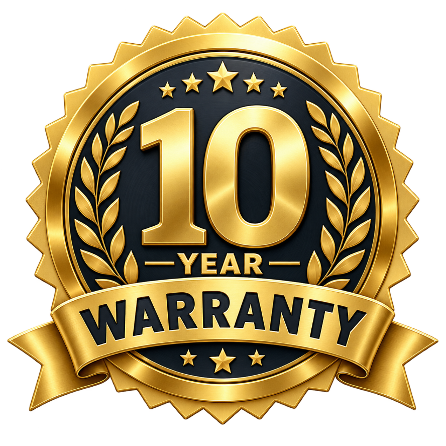 10 year warranty
